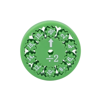 Picture of Math Learning Spinner Math Fidget Spinner Set for Learning Addition Subtraction Multiplication Division Educational Toy for Kids Math Manipulatives Teaching Aid Classroom Math Gadget