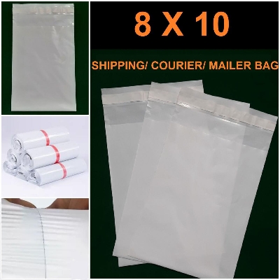 Picture of 8X10 Inch 100PCS Courier Shipping/ Courier/ Mailer Poly Bags (Packaging Material) Shipping Bags/ Stackers