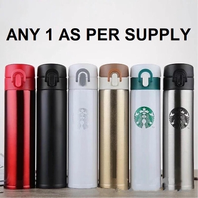 Picture of STARBUCKS/ MIXED DESIGN STAINLESS STEEL THERMOS FLASK-500ML