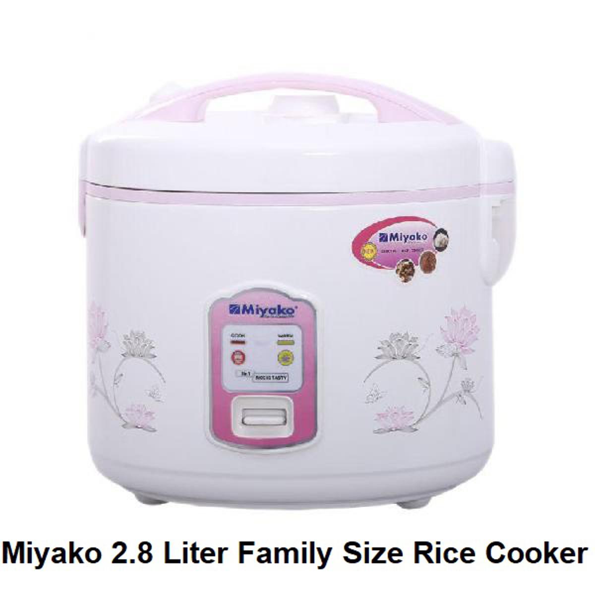 Picture of Miyako 2.8 Liter Family Size Rice Cooker ASL-602
