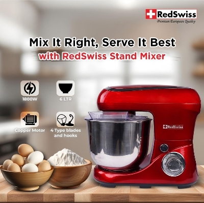 Picture of 6 Liter RedSwiss Commercial Egg Beater and Mixer RSSM-301