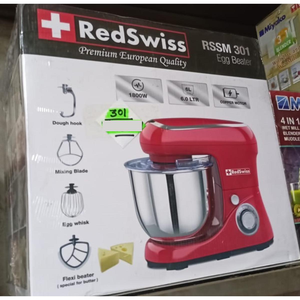 Picture of 6 Liter RedSwiss Commercial Egg Beater and Mixer RSSM-301