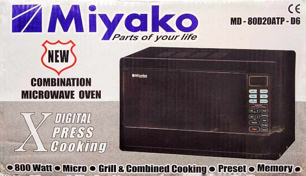 Picture of 20 Liter Miyako Microwave Oven D6