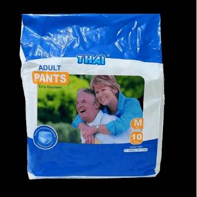 Picture of Thai Adult Pant Diaper Size-M 10PCS (70-115CM) (27-45 Inches)
