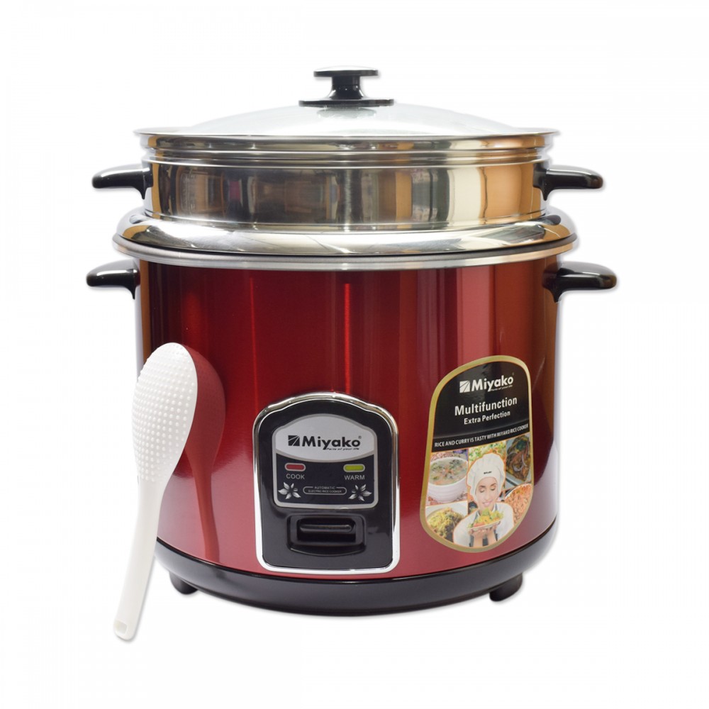 Picture of Miyako 3 LTR Double Pot Rice Cooker ASL-300 YLD