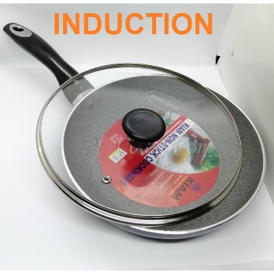 Picture of Kiam frypan 26CM with glass lid (Induction)