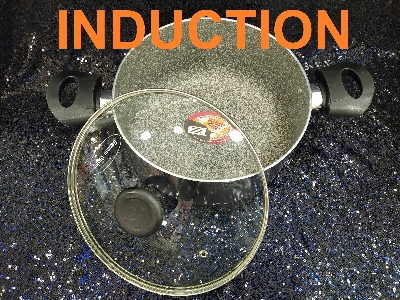 Picture of Kiam sospan 30CM with glass lid (Induction)