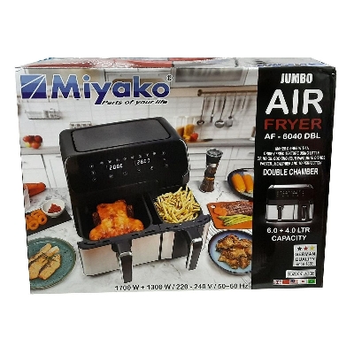Picture of Miyako Digital Double Chamber Air Fryer AF-6040DBL