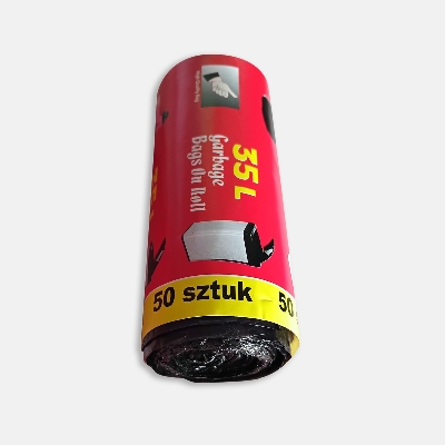 Picture of Garbage bags on roll 50pcs For lite use