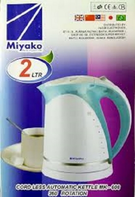 Picture of Miyako 2 Liters Electric Kettle Mk-608