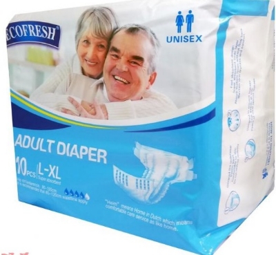 Picture of ECOFRESH ADULT DIAPER L-XL-10 PCS