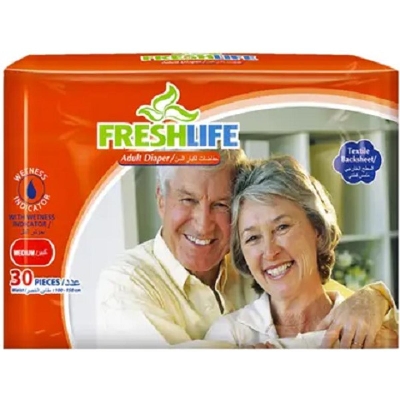 Picture of Freshlife Adult Diaper-Medium - 30 Pcs