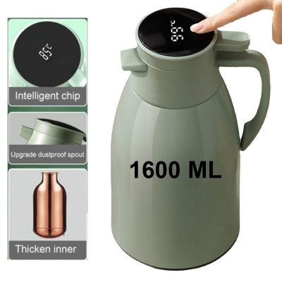 Picture of 1600ML High Quality Glass Liner Insulation Pot Vacuum Flask Kettle Thermal Hot Water Thermos Home Water Tea Coffee Insulation Jug