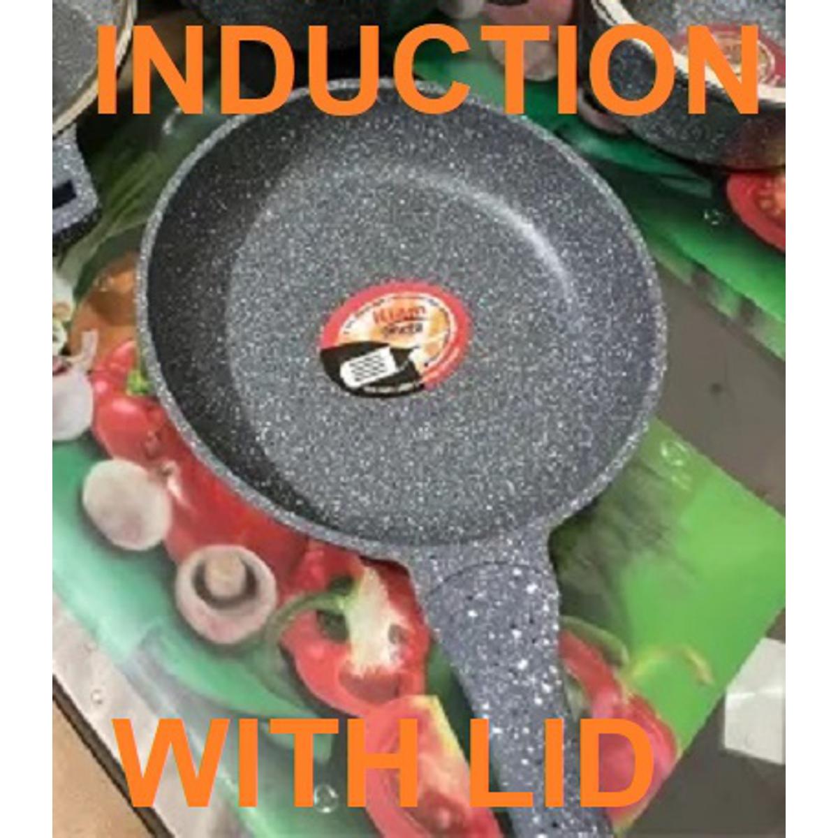 Picture of Kiam Die-casting 26cm Frypan With Glass Lid (Induction)