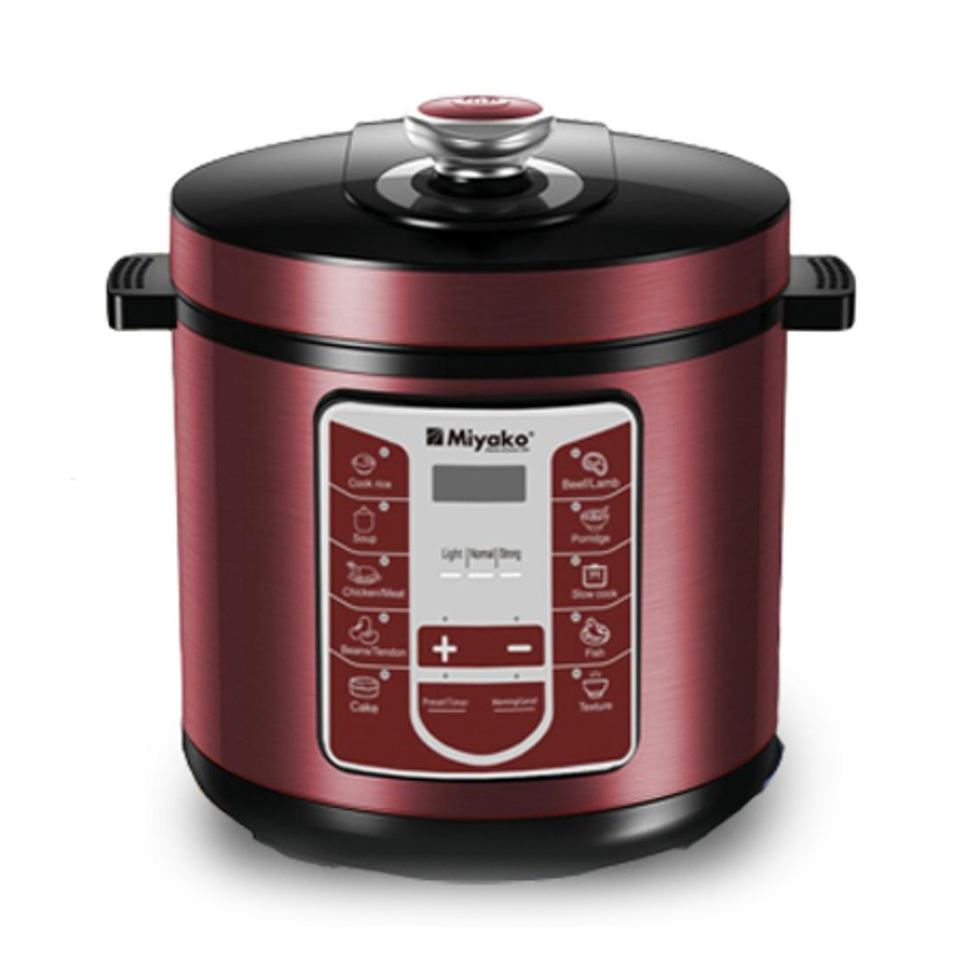 Picture of 6 Liter Miyako Electric Pressure Cooker EPC-612 With 10 Cooking Setup