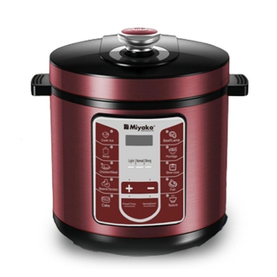 Picture of 6 Liter Miyako Electric Pressure Cooker EPC-612 With 10 Cooking Setup