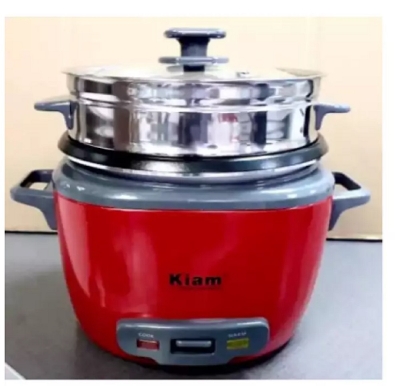 Picture of Kiam double pot rice cooker 1.8 liter DRC-9702 MULTIPLE COLOR
