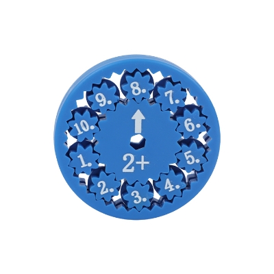 Picture of Math Learning Spinner Math Fidget Spinner Set for Learning Addition Subtraction Multiplication Division Educational Toy for Kids Math Manipulatives Teaching Aid Classroom Math Gadget