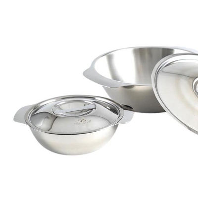 Picture of Stainless Steel Soup Bowl with SS Lid 304 FOOD GRADE