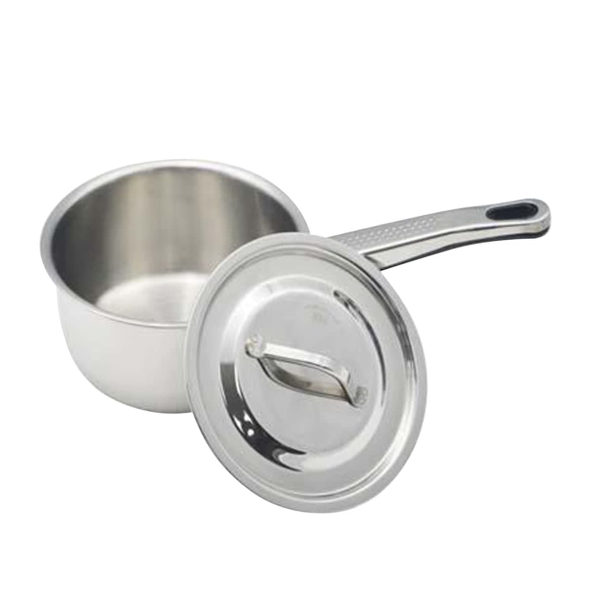 Picture of Stainless Steel Induction Sauce Pot with SS Lid and Handle 16CM 304 FOOD GRADE