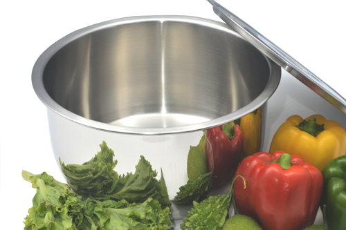 Picture of Stainless Steel BD Pan with SS Lid 304 FOOD GRADE