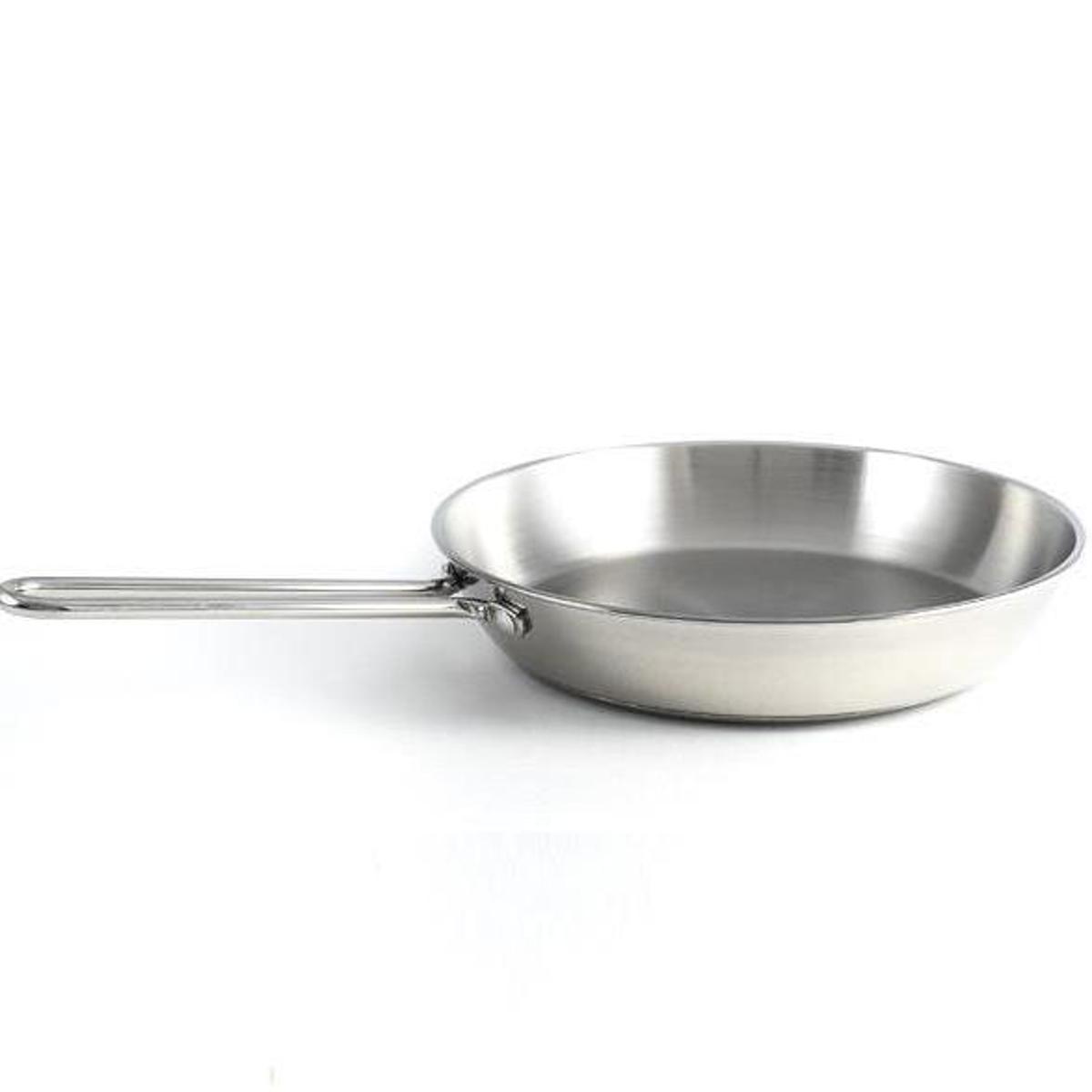 Picture of Stainless Steel Special Frying Pan with SS Handle 304 FOOD GRADE
