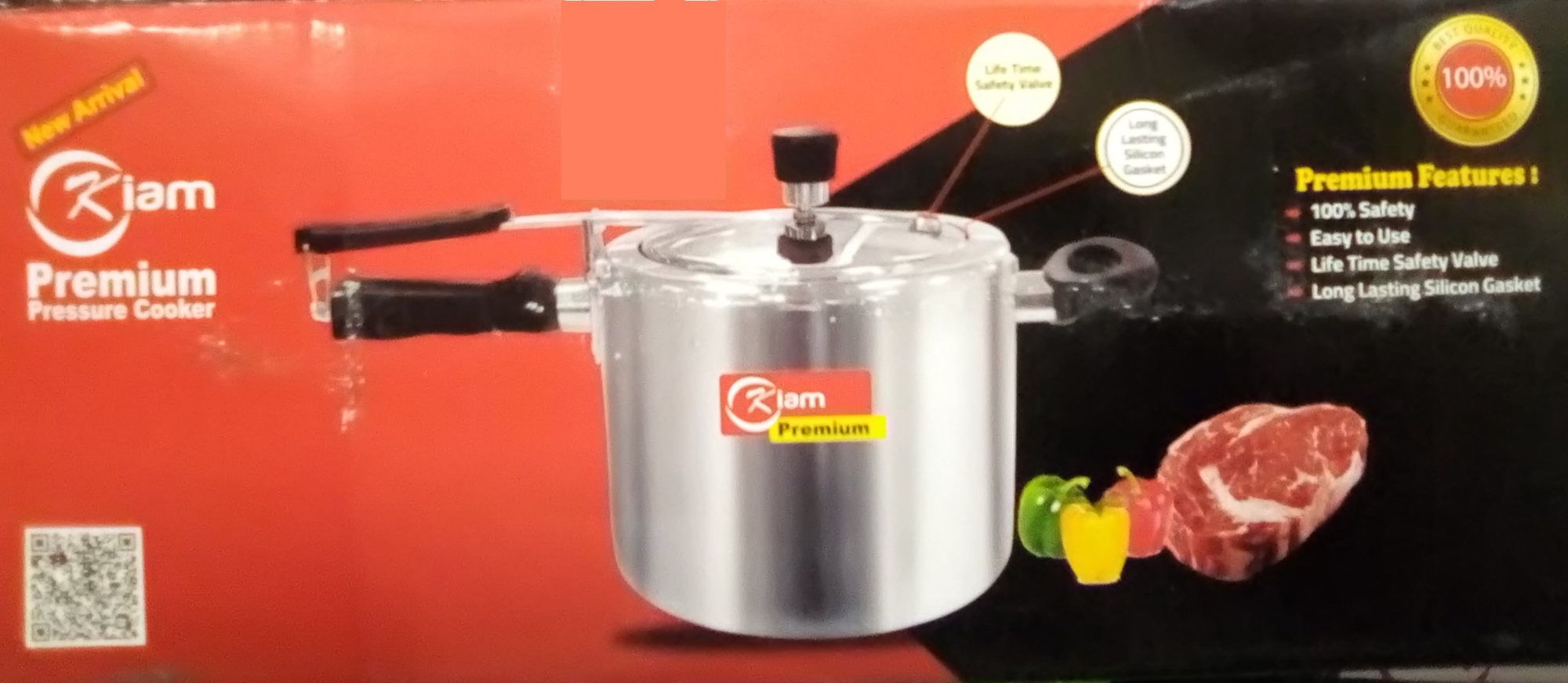 Picture of Induction Kiam Premium Pressure Cooker (ORDER AS PER SIZES)