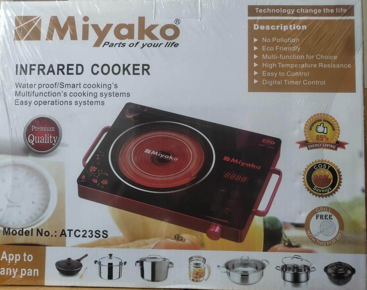 Picture of Miyako Infrared Cooker ATC-23SS (ANY PAN)