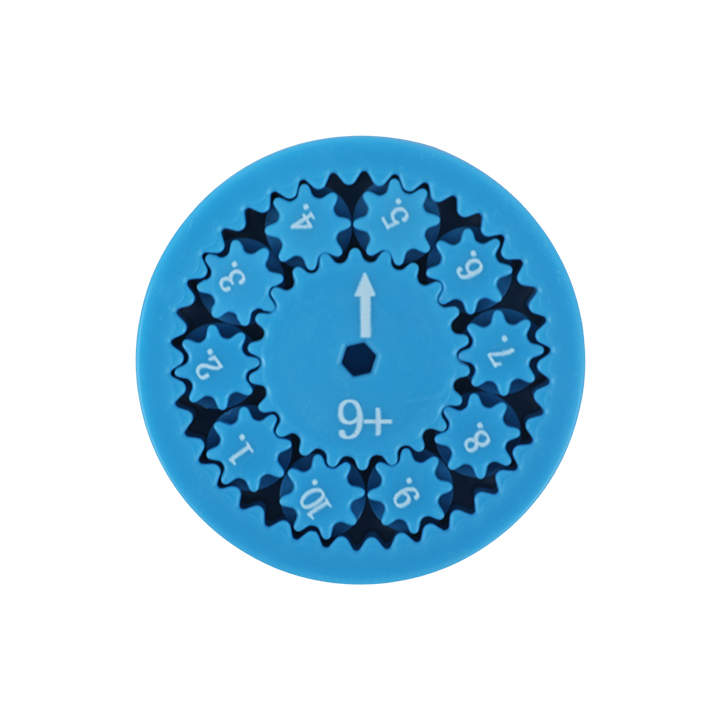 Picture of Math Learning Spinner Math Fidget Spinner Set for Learning Addition Subtraction Multiplication Division Educational Toy for Kids Math Manipulatives Teaching Aid Classroom Math Gadget