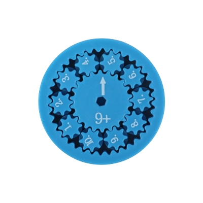 Picture of Math Learning Spinner Math Fidget Spinner Set for Learning Addition Subtraction Multiplication Division Educational Toy for Kids Math Manipulatives Teaching Aid Classroom Math Gadget