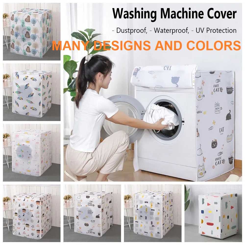 Picture of Front Loader Washing Machine Covers Washer Cover Front Loading Washing Machine Cover Waterproof Cover