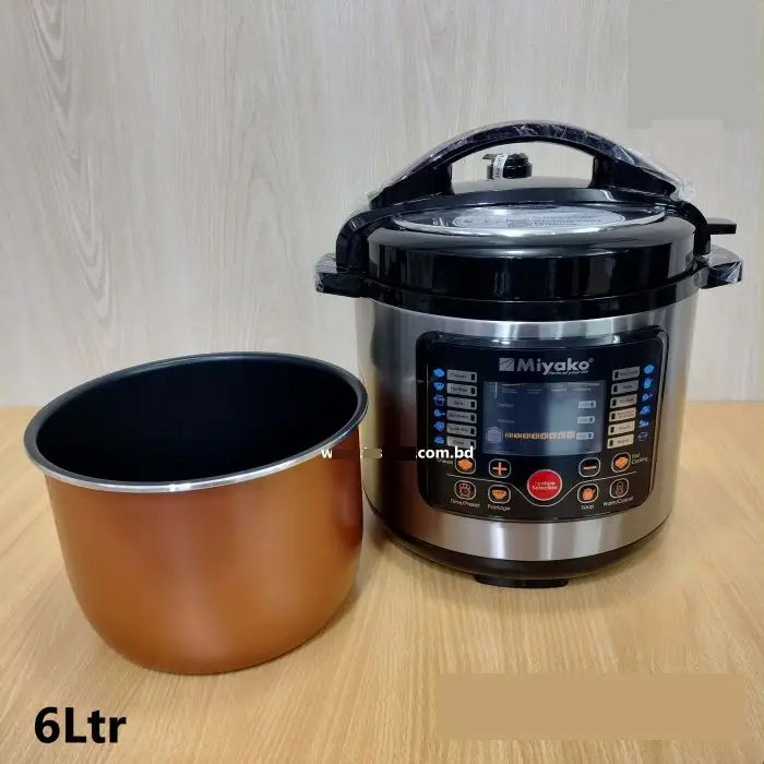 Picture of 6 Liter Miyako Electric Pressure Cooker Cooker EPC-07 DOUBLE POT