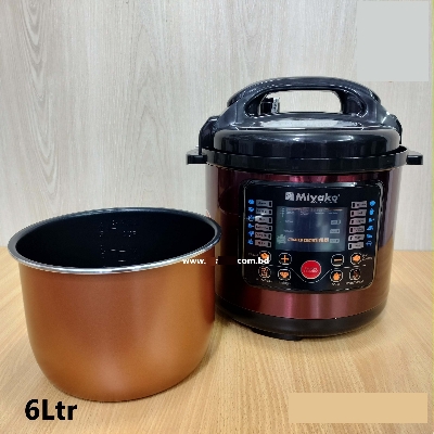 Picture of 6 Liter Miyako Electric Pressure Cooker Cooker EPC-09 DOUBLE POT