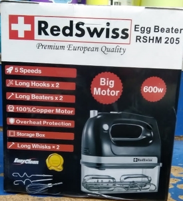 Picture of 600WATT RedSwiss 2 IN1 Egg Beater and Mixer RSHM-205