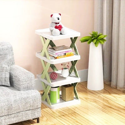 Picture of Multi-functional household foldable shoe cabinet, home balcony toy foldable storage