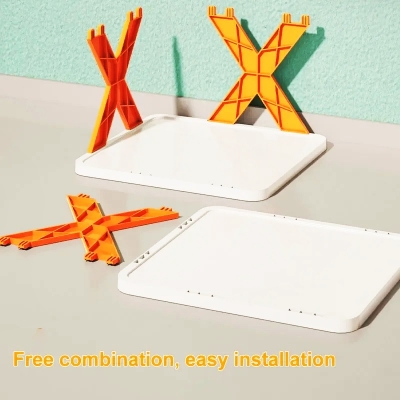 Picture of Multi-functional household foldable shoe cabinet, home balcony toy foldable storage