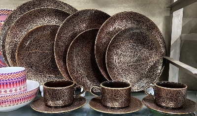 Picture of 32 Pieces Ariane Dinner Set Root Design (COLOR AS PER SUPPLY)