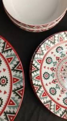 Picture of 24 Pieces Ariane Dinner Set GREEN Design