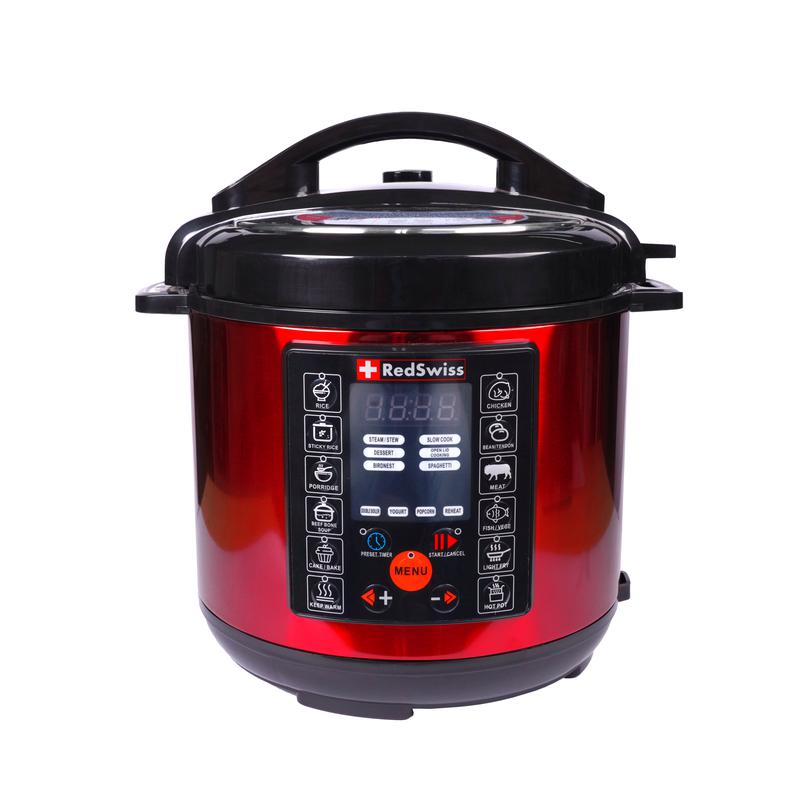 Picture of RedSwiss 6.5 Liter Electric Pressure Cooker RSPC-651