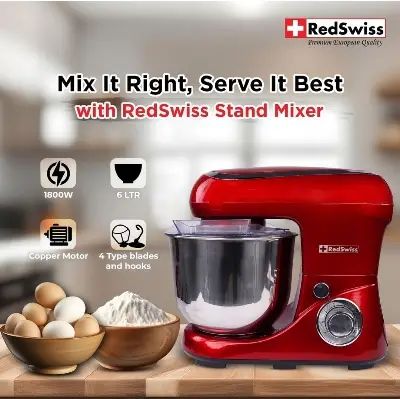 Picture of RedSwiss 6 Liter Commercial Stand Mixer RSSM-301