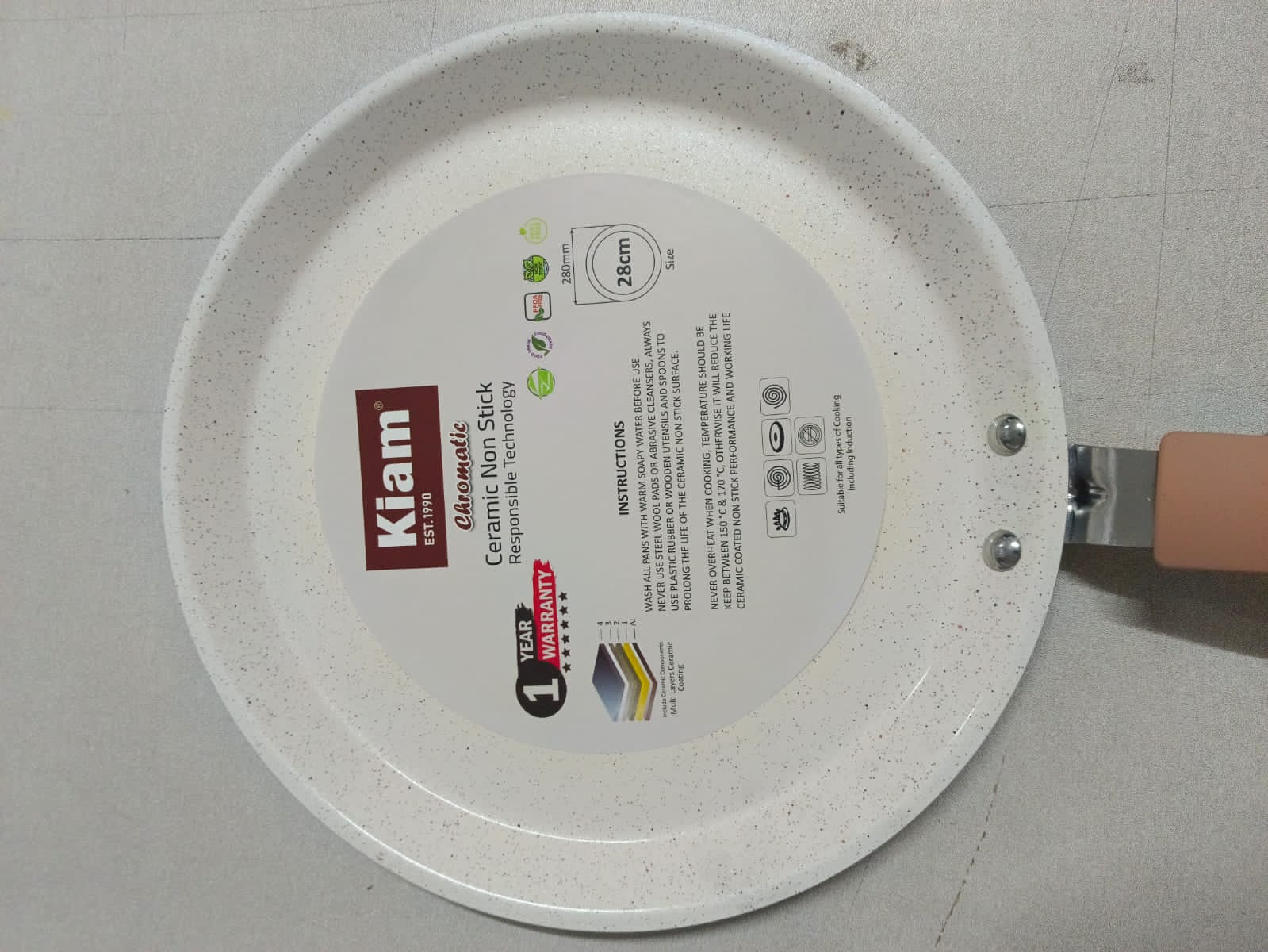 Picture of Kiam dosa tawa 28CM CERAMIC