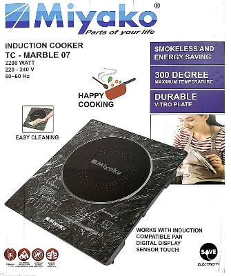 Picture of Miyako Induction Cooker TC-MARBLE07 / MARBLE02 / MARBLE01 (INVERTER)