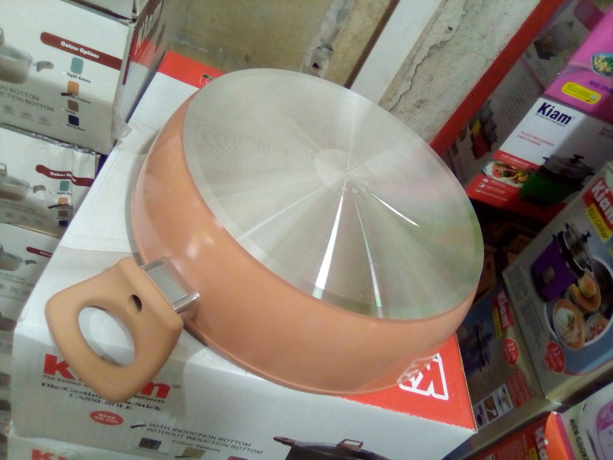 Picture of 26CM Kiam Multipan With Glass Lid CERAMIC