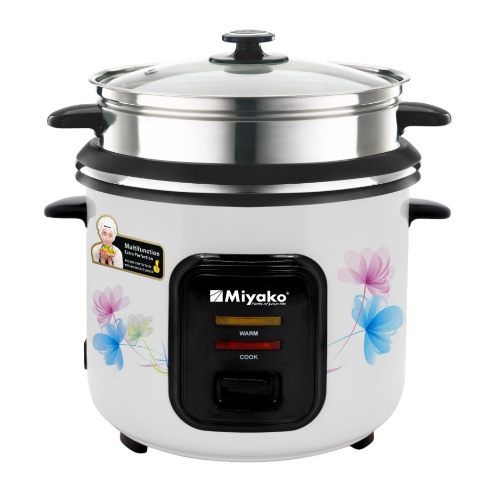 Picture of Miyako 3 Liters 3 Pot Rice Cooker ASL-3P-300YLD