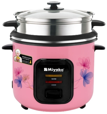 Picture of Miyako 3 Liters 3 Pot Rice Cooker ASL-3P-300YLD