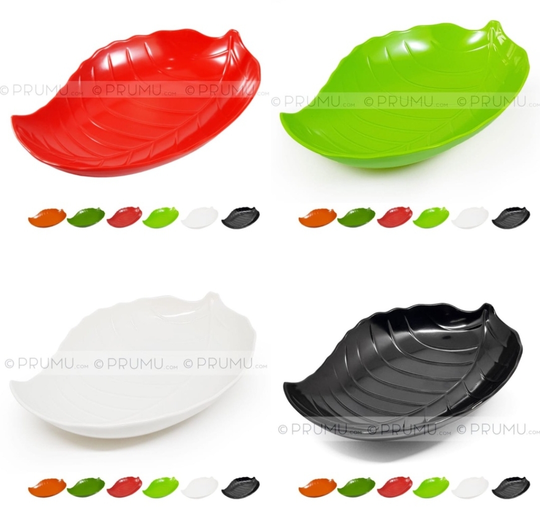Picture of New leaf design 7 Pcs Sweet Bowl Set Including Serving Dish , Oven Proof porcelain Ceramic Porcelain Snack Bowl Set,Ceramic Firni Set & bati, Soup & Firni Bati (Multicolour)