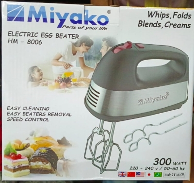 Picture of Miyako electric hand mixer GTM-8006 300W