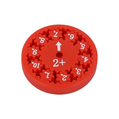 Picture of Math Learning Spinner Math Fidget Spinner Set for Learning Addition Subtraction Multiplication Division Educational Toy for Kids Math Manipulatives Teaching Aid Classroom Math Gadget