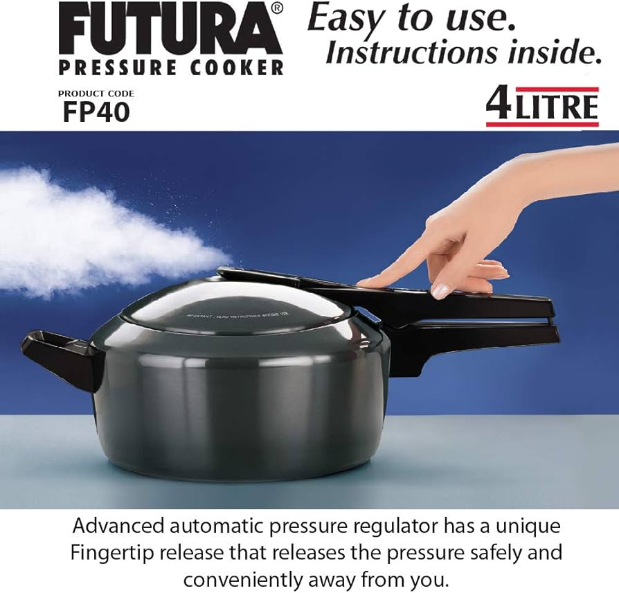 Picture of 4 Liter Futura Hard Anodized Pressure Cooker