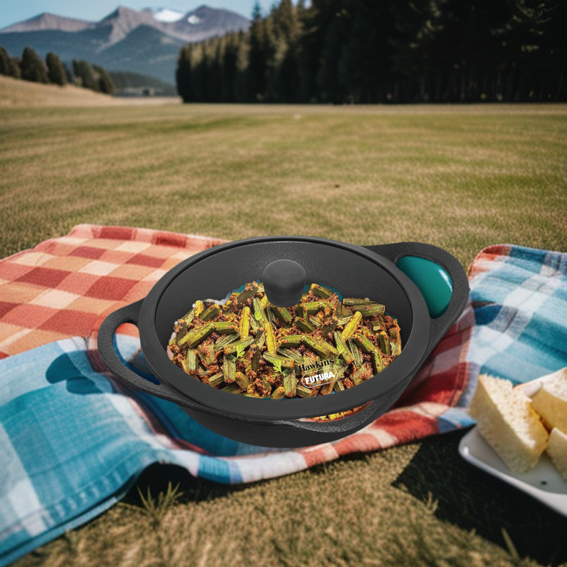 Picture of Hawkins Futura Cast Iron Frying Pan 24 cm Diameter CIF24G